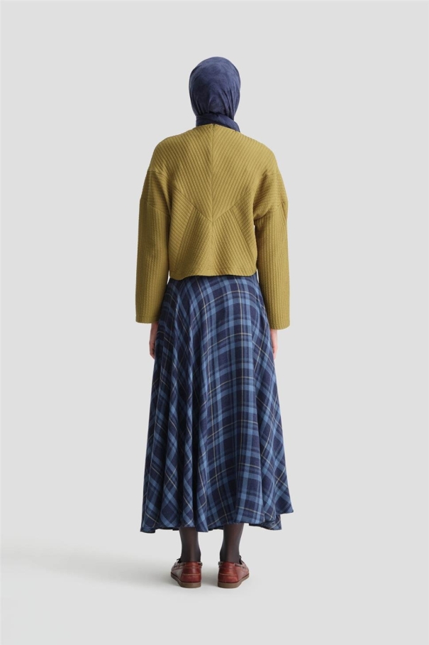 BQ - Свитер Armine Knitted Stripe Effect 24K3616 Зеленый