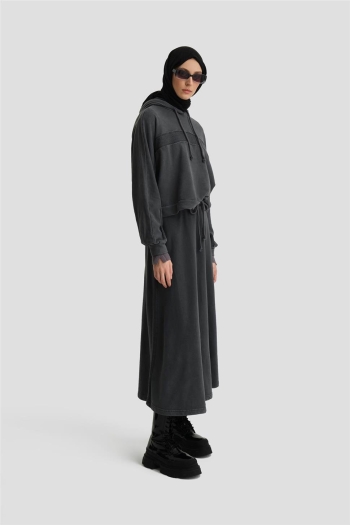 BQ - Трикотажный костюм Armine Wash Effect 24KD6807 Антрацит 2