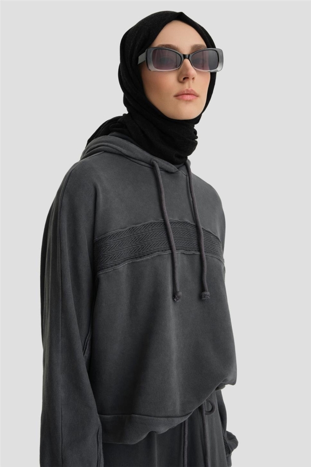 BQ - Трикотажный костюм Armine Wash Effect 24KD6807 Антрацит