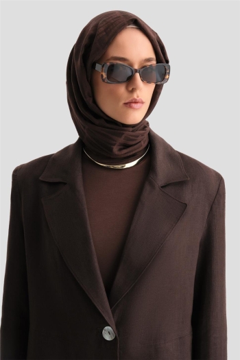 BQ - Костюм Armine Linen Jacket 24K6821 Горько-Коричневый
