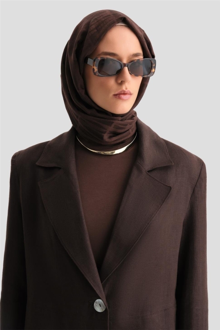 BQ - Костюм Armine Linen Jacket 24K6821 Горько-Коричневый