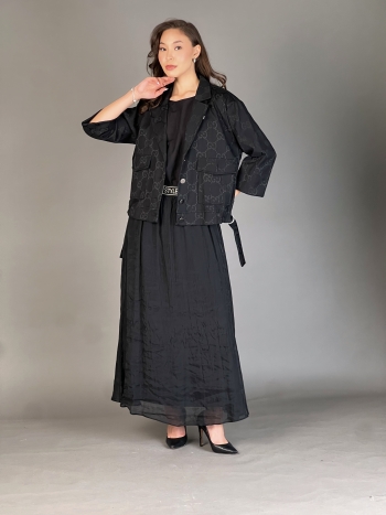 8523-1 * TESSY костюм (Чёрный) 2