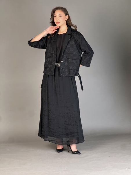 8523-1 * TESSY костюм (Чёрный)