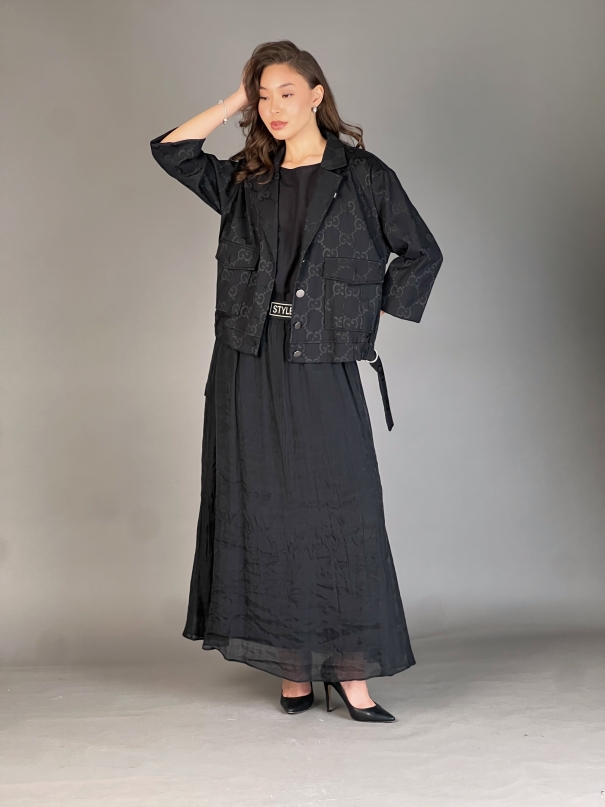 8523-1 * TESSY костюм (Чёрный)